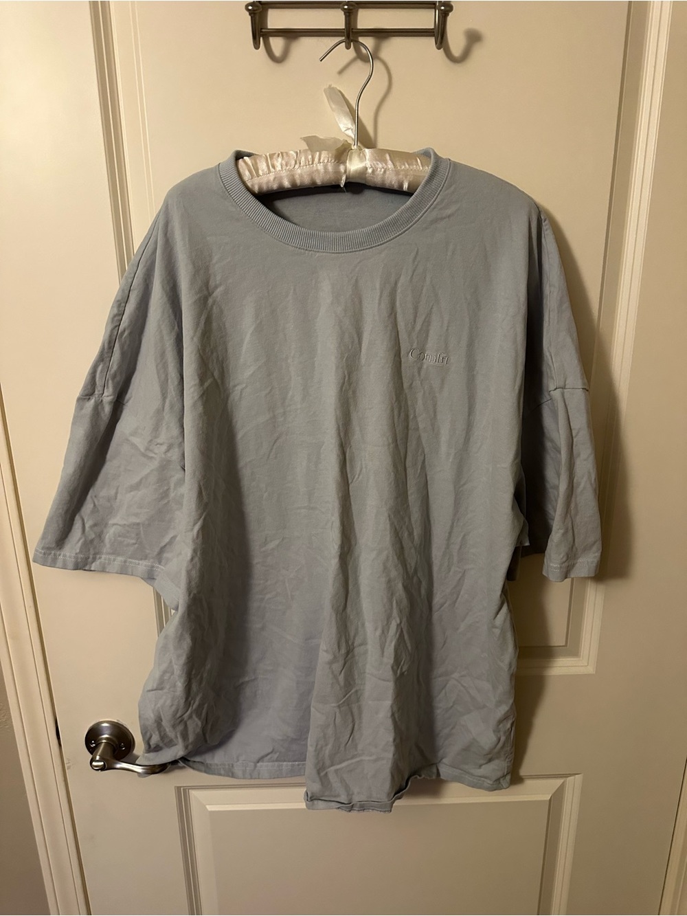 COMFRT 3x Light Blue Short Sleeve Crewneck Tee